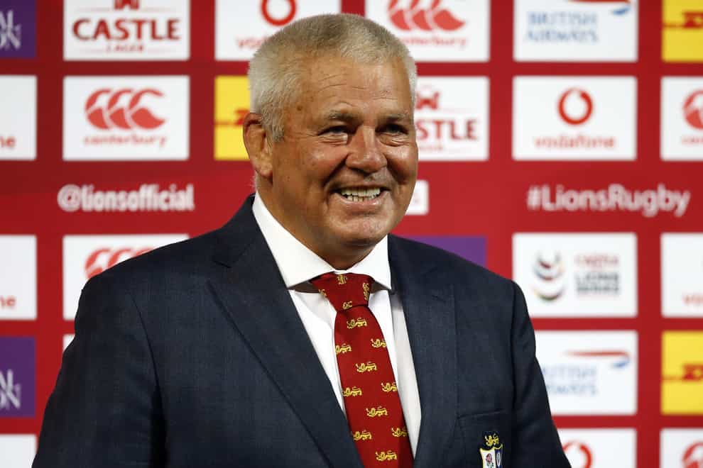 Warren Gatland hopes some players will be able to stop isolating