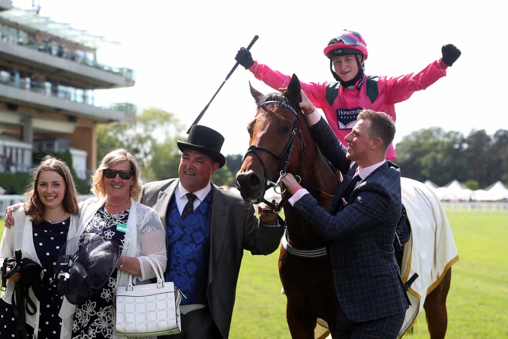 Oxted after winning the King's Stand at Royal Ascot
