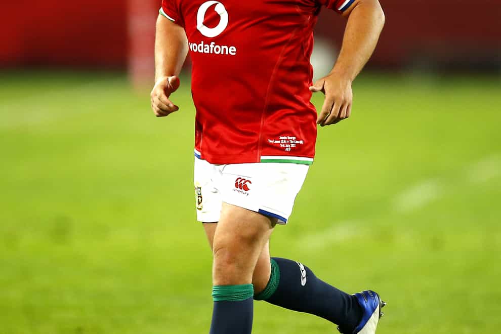 Jamie George leads the Lions against the Sharks on Saturday