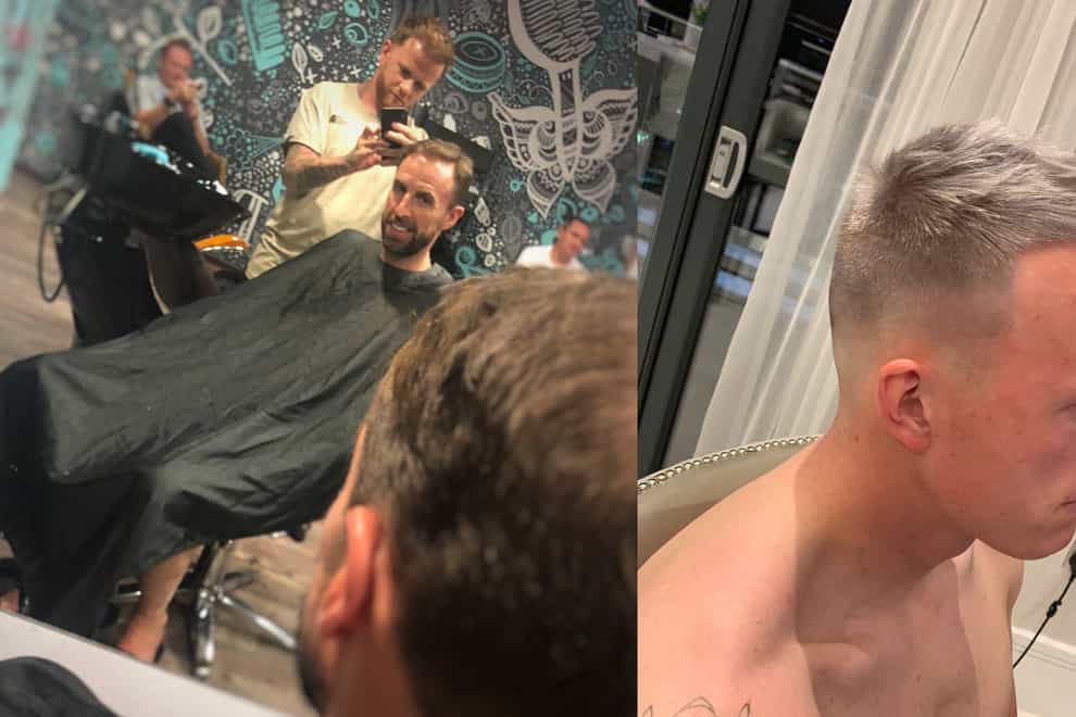 Simon Townley cut Gareth Southgate's hair at the 2018 World Cup in Russia, and has also cut England defender Phil Jones' hair