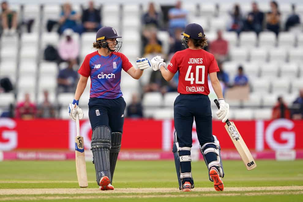 Nat Sciver and Amy Jones starred for England in their win over India