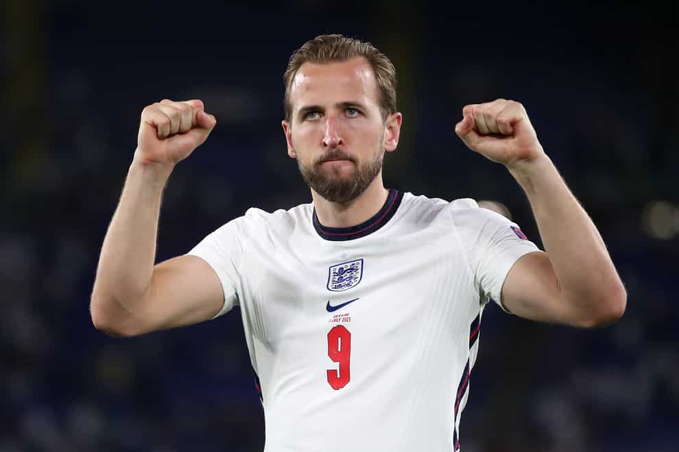 England's Harry Kane will be going up against Giorgini Chiellini on Sunday