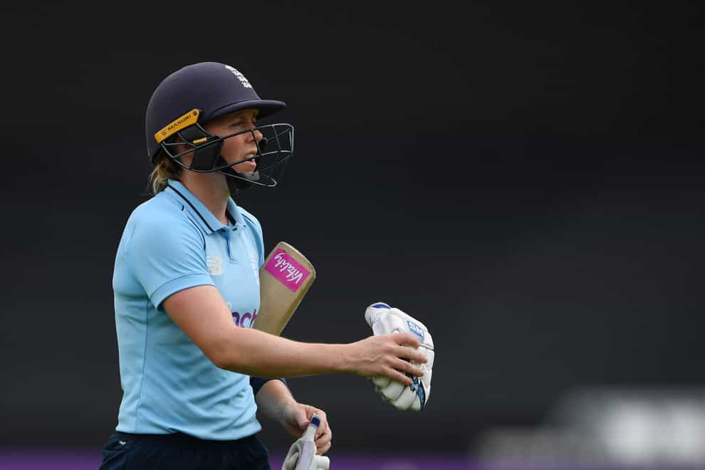 England captain Heather Knight was left “frustrated” by her side's collapse