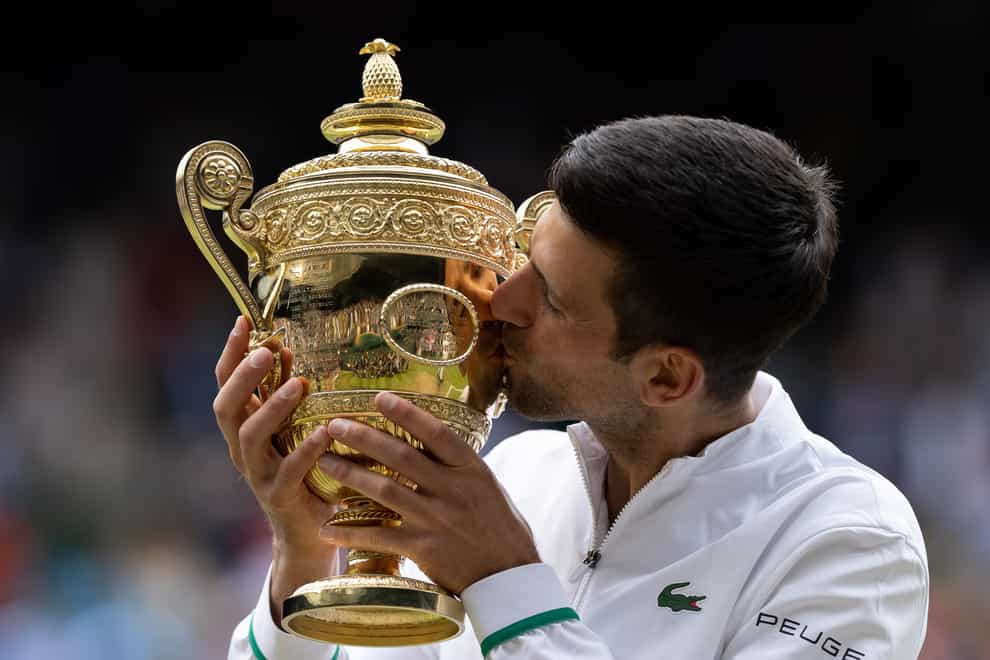 Novak Djokovic hoovered up another grand slam title