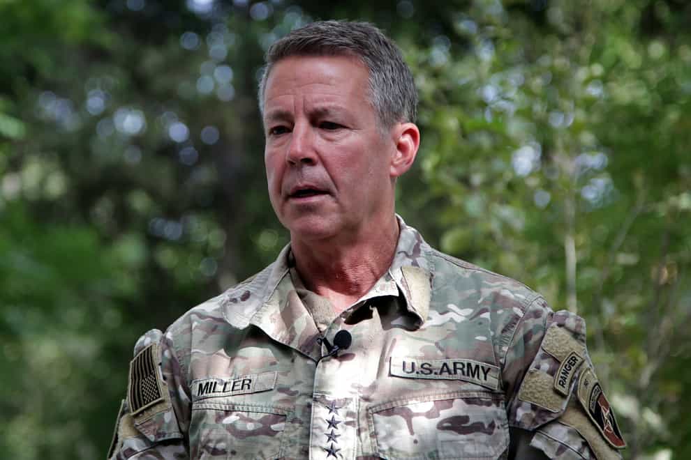 US Army General Scott Miller (Ahmad Seir/AP)