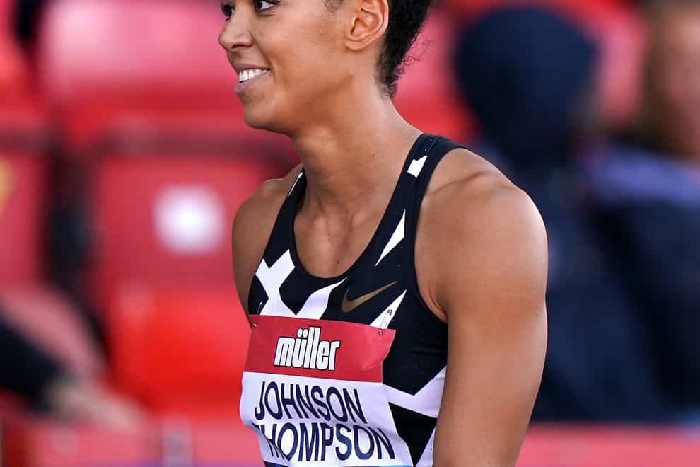 Great Britain’s Katarina Johnson-Thompson finished eighth in the long jump at the Muller British Grand Prix in Gateshead as she stepped up her Olympic preparations