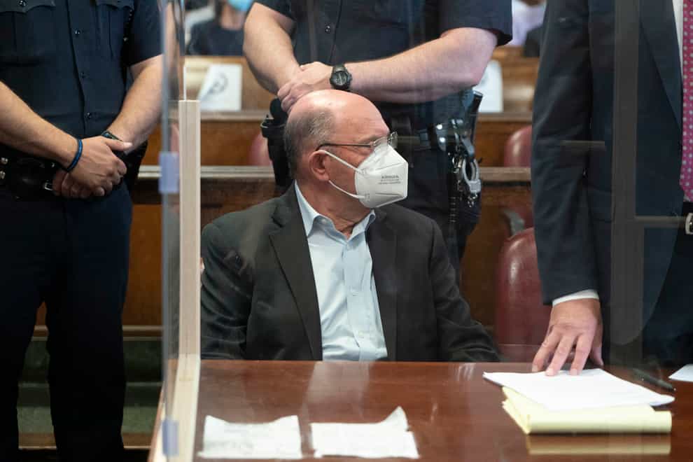 The Trump Organisation’s chief financial officer Allen Weisselberg at a New York court appearance on July 1