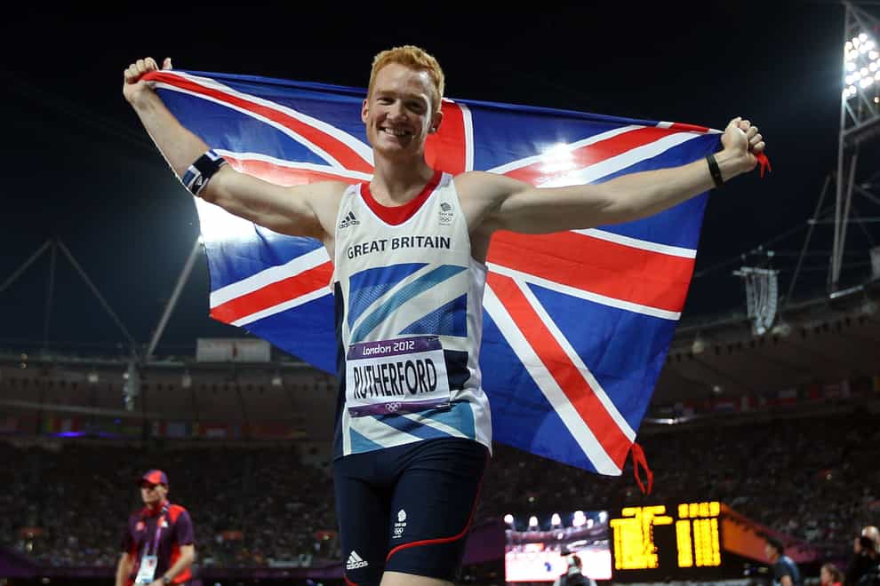 Greg Rutherford was inspired by the home crowd at London 2012
