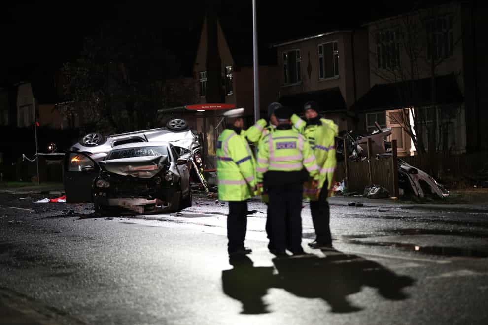 Two die in Romford car crash