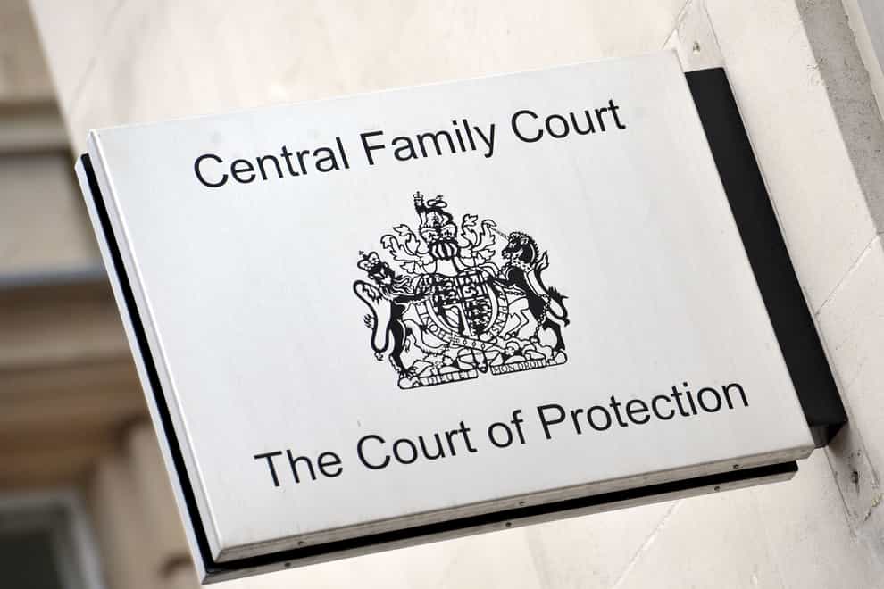 A general view of The Court of Protection (Nick Ansell/PA)