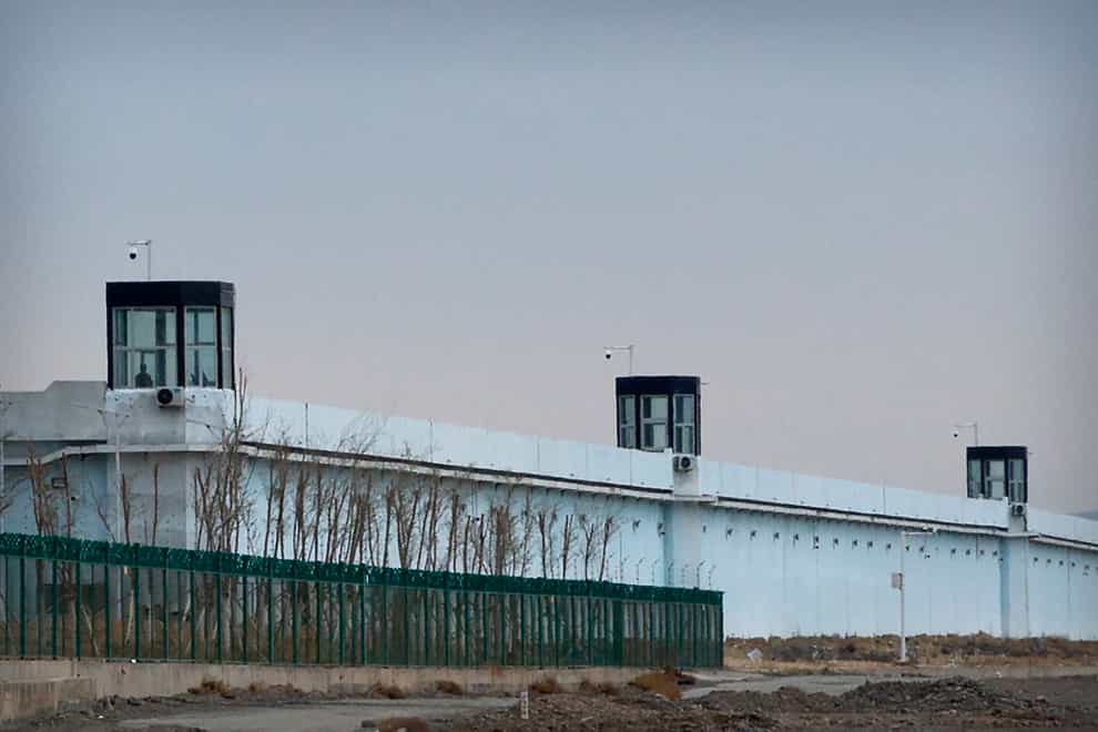 A detention centre in western China’s Xinjiang Uyghur Autonomous Region