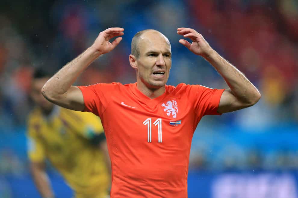 Arjen Robben in action for Holland
