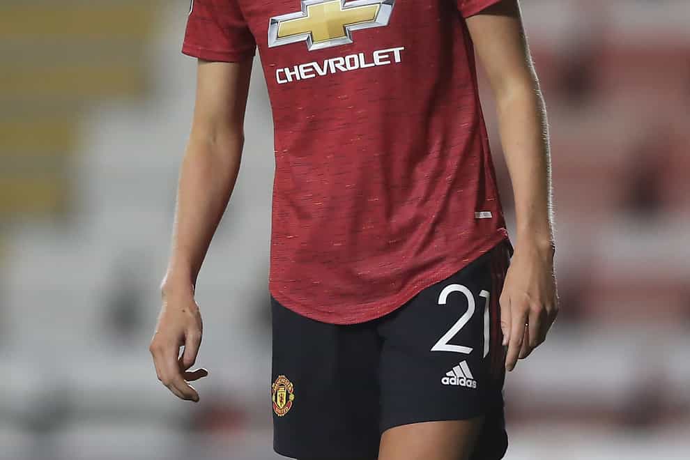 Millie Turner has been with Manchester United for three years (Martin Rickett/PA).