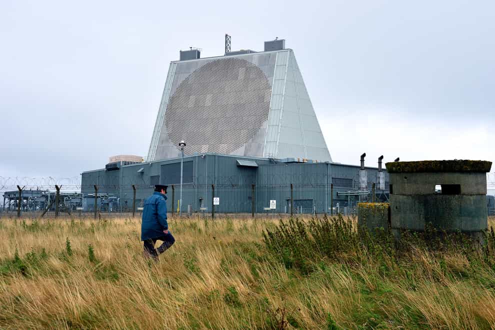 RAF Fylingdales, where the US already operates an early warning system to detect ballistic missiles in space