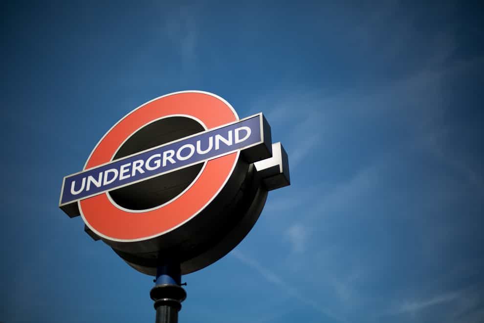 A London Underground sign