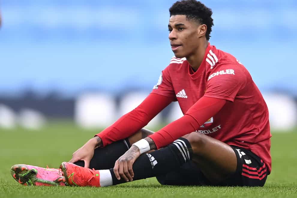 Manchester United's Marcus Rashford could have shoulder surgery before the start of next season