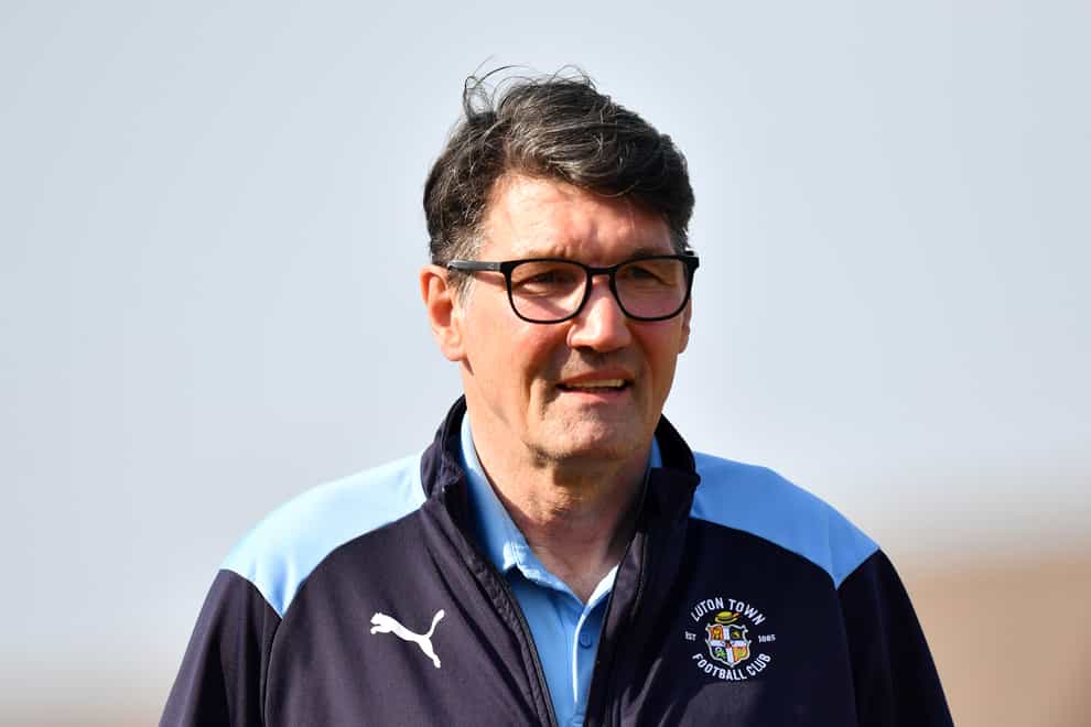Mick Harford in Luton jacket