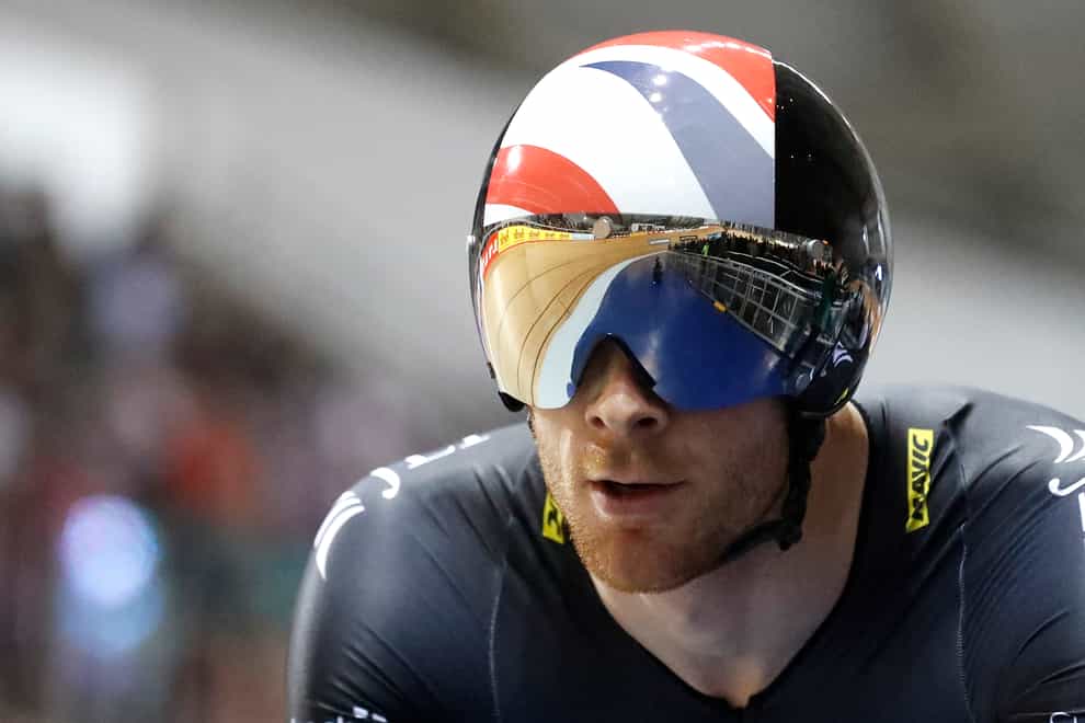 Ed Clancy in action
