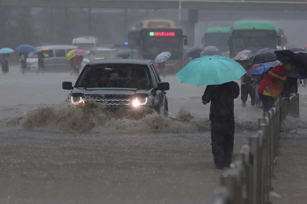 Flooding in Zhengzhou