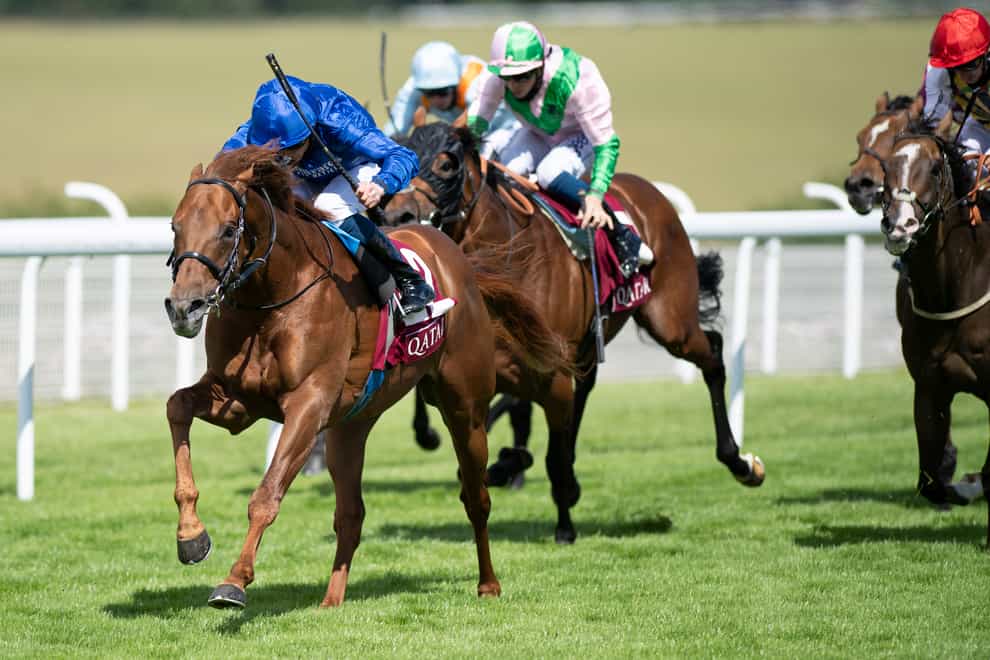 Space Blues has been left in the Qatar Lennox Stakes at Goodwood, which he won last year