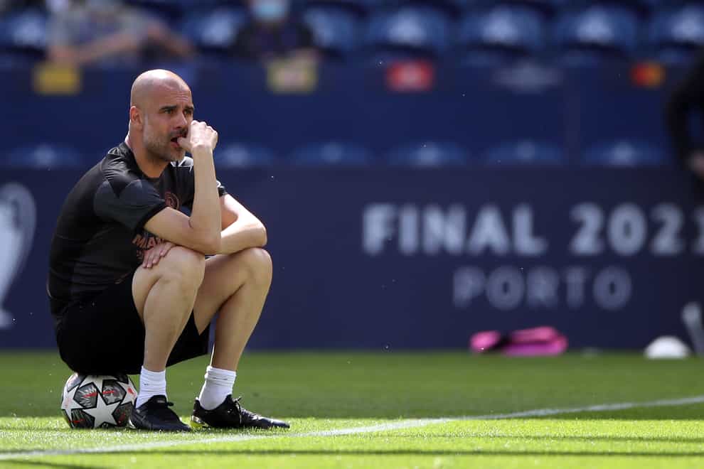 Pep Guardiola’s Manchester City have had one of their pre-season friendlies cancelled (Nick Potts/PA)
