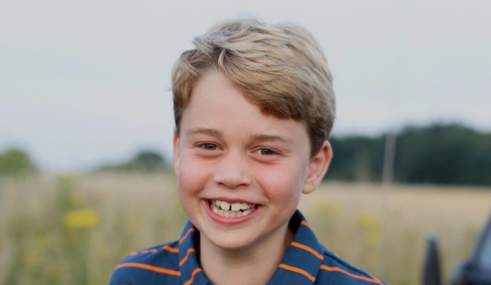 Birthday boy Prince George is eight today