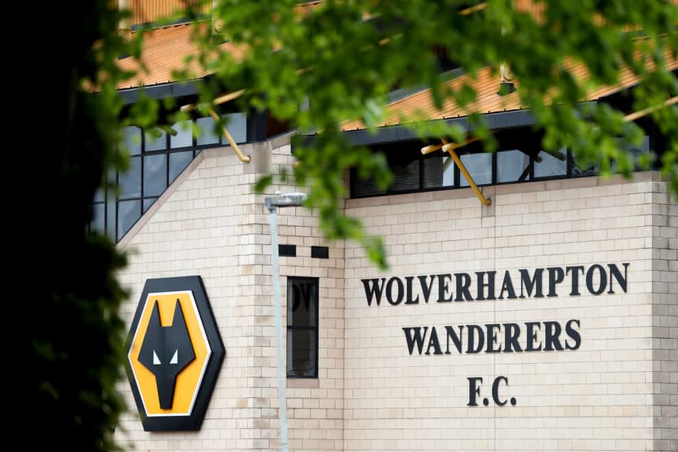 A general view of the stadium ahead of the Premier League match at the Molineux Stadium, Wolverhampton (Bradley Collyer/PA)