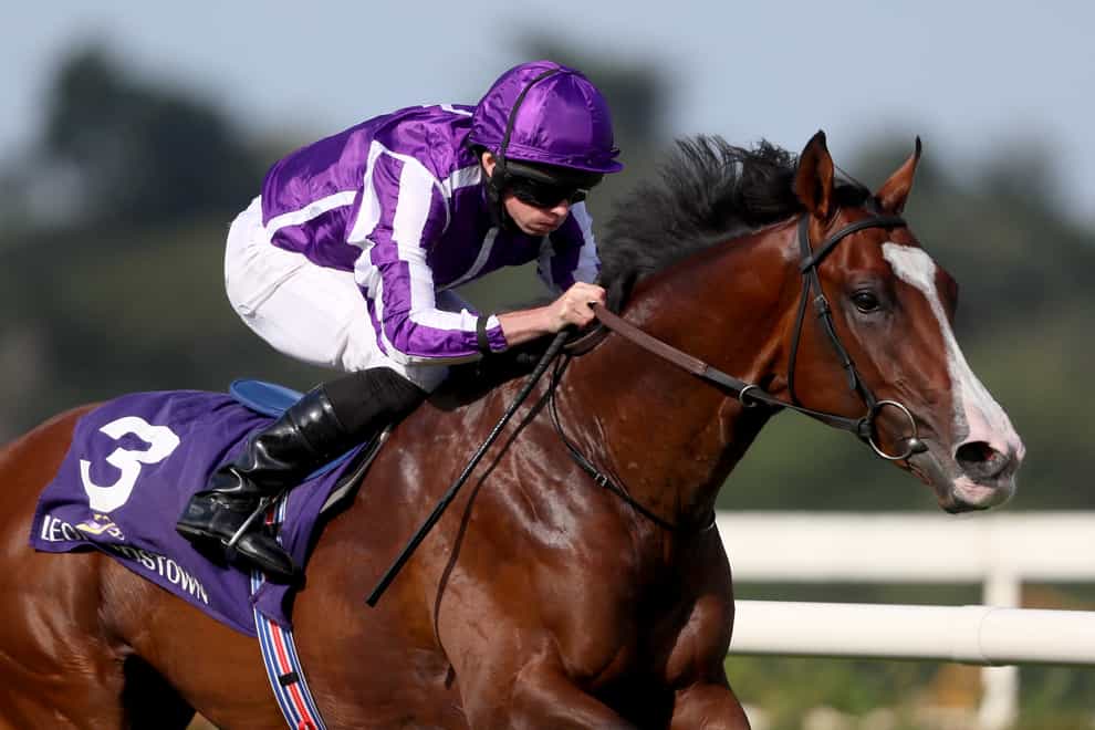 Point Lonsdale and Ryan Moore coast home in the Japan Racing Association Tyros Stakes at Leopardstown (Brian Lawless/PA)