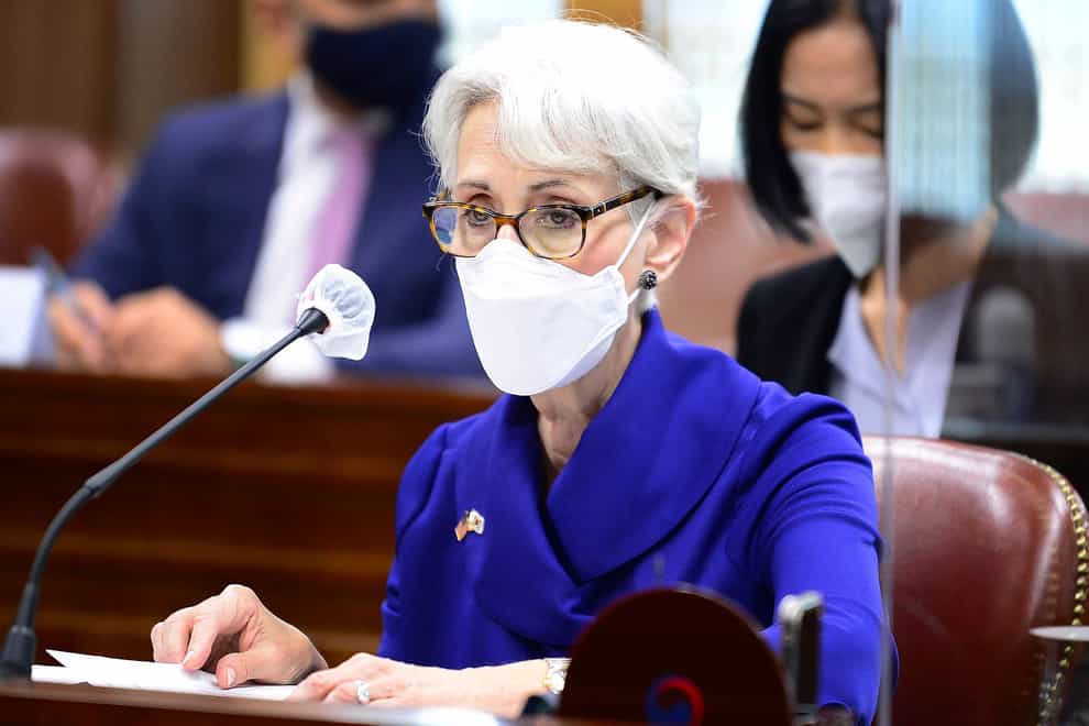 Wendy Sherman (South Korea Foreign Ministry/AP)