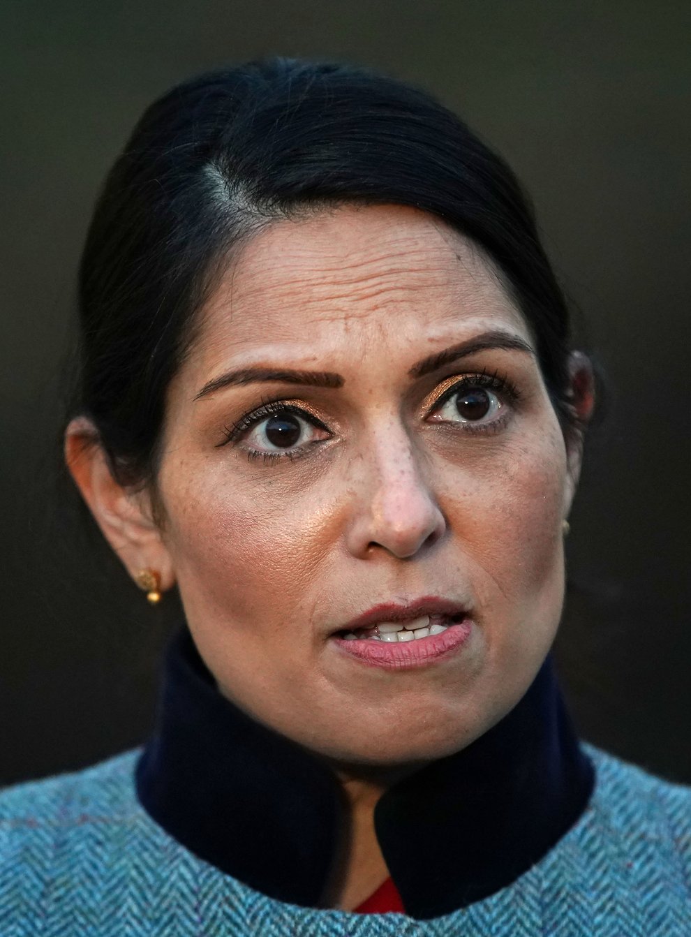 Home Secretary Priti Patel has decided the majority of police officers will not receive a pay rise this year (Aaron Chown/PA)