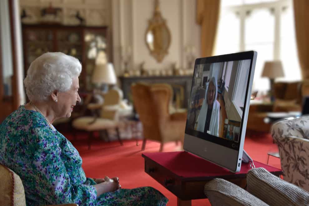 The Queen holds a virtual audience with Mary Simon (Buckingham Palace/PA)