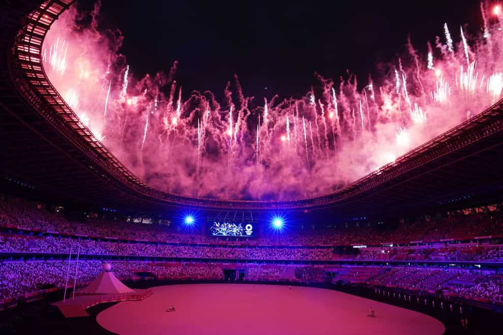 The Olympics were officially opened in Tokyo on Friday (Martin Rickett/PA)