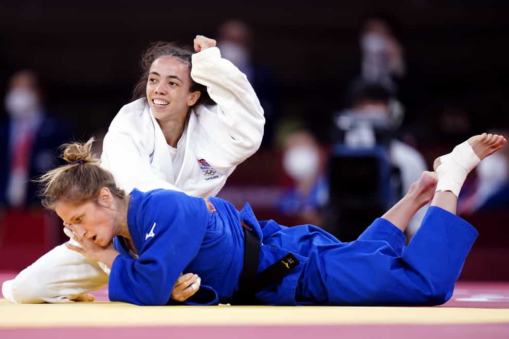Chelsie Giles won Team GB’s first medal of Tokyo 2020 with bronze in judo (Danny Lawson/PA)