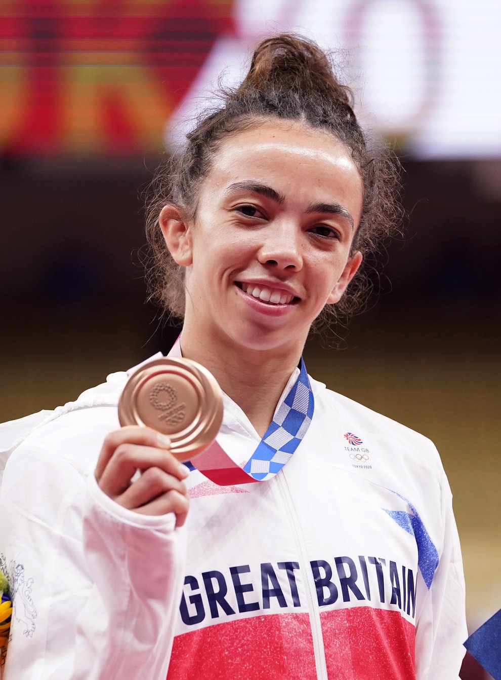 Chelsie Giles won Team GB’s first medal of Tokyo 2020 (Danny Lawson/PA)