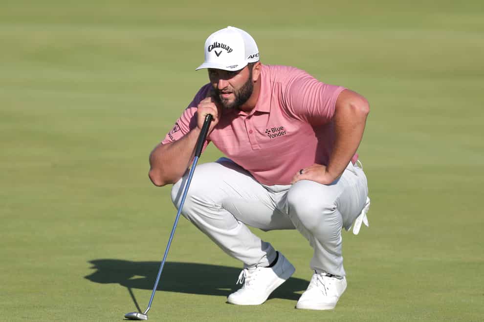 Jon Rahm has been forced to withdraw from Olympics (Richard Sellers/PA)
