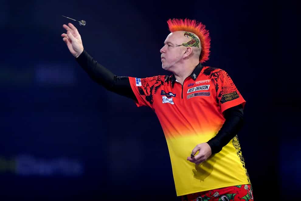 Peter Wright has won the World Matchplay for the first time (John Walton/PA)