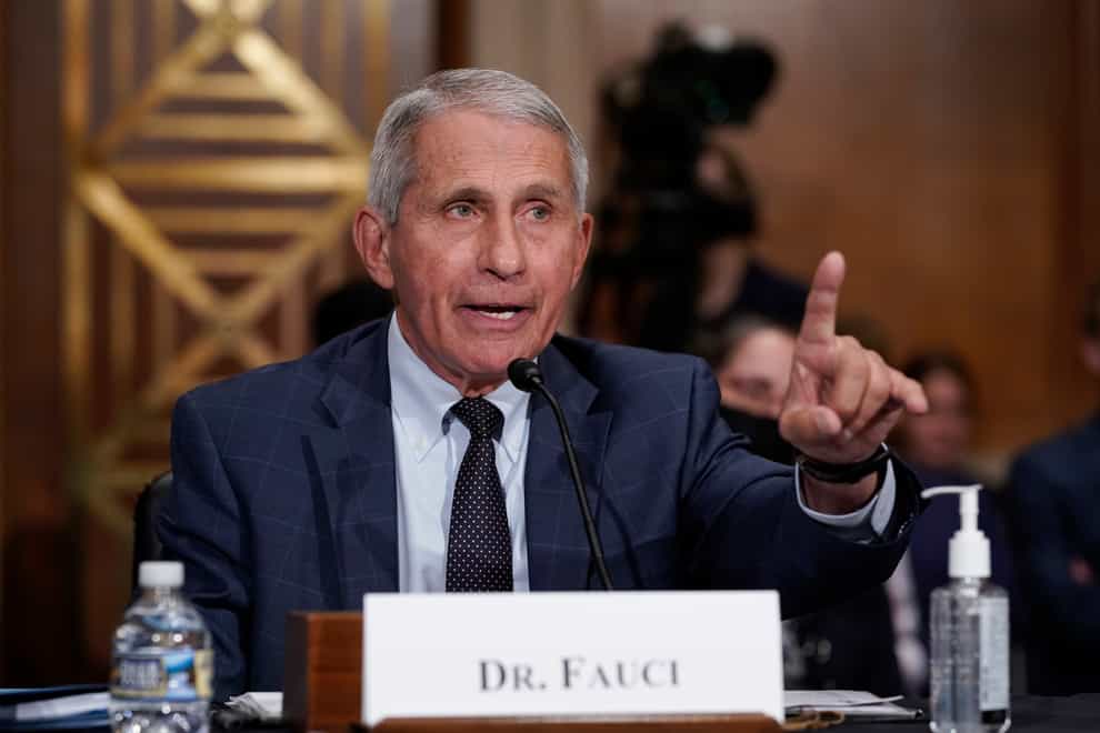 Dr Anthony Fauci (AP)