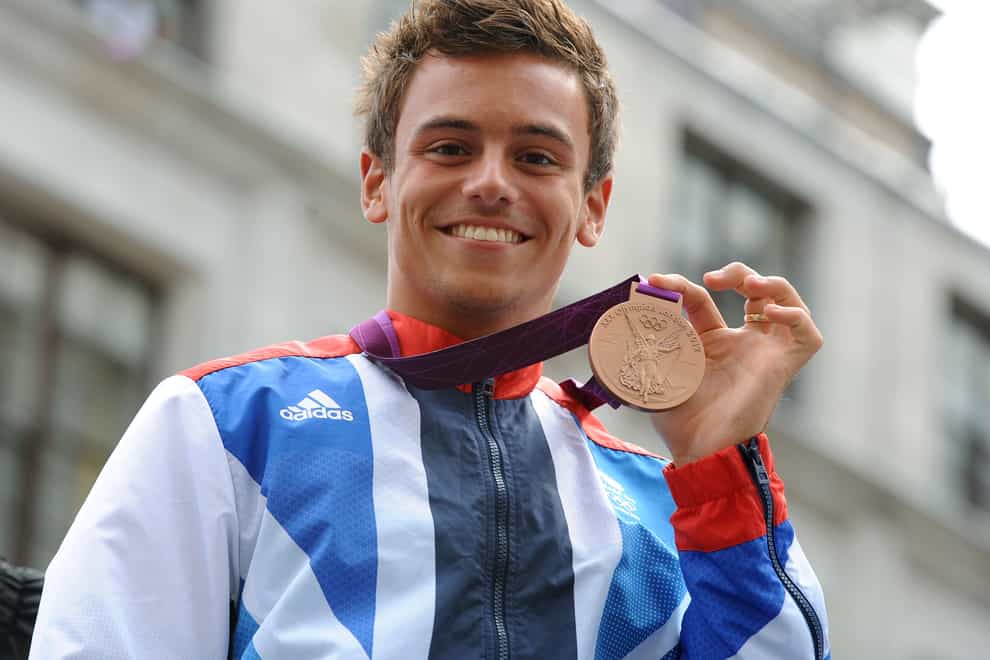 Tom Daley claimed a bronze medal at the London Olympics (Anna Gowthorpe/PA)