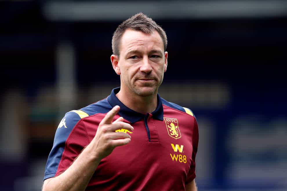 John Terry is leaving Aston Villa after captaining and then coaching at the club (Clive Brunskill/NMC Pool/PA)