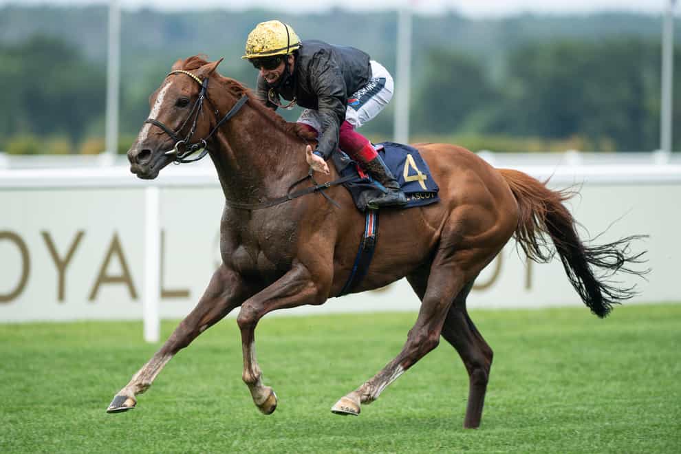 Stradivarius is the star of the show at Goodwood on Tuesday (Edward Whitaker/PA)