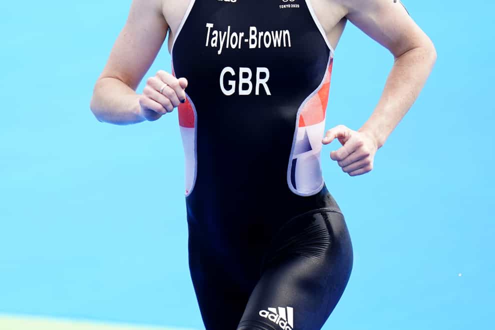 Great Britain’s Georgia Taylor-Brown took silver in the triathlon (Danny Lawson/PA)
