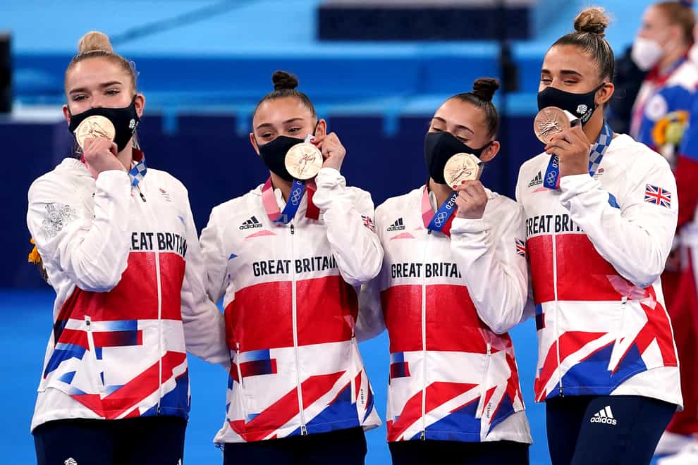 Great Britain claimed an unlikely bronze medal (Martin Rickett/PA)
