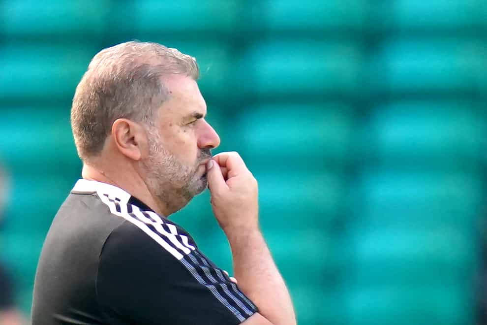 Celtic manager Ange Postecoglou stressed they could not afford to focus on individuals (Jane Barlow/PA)