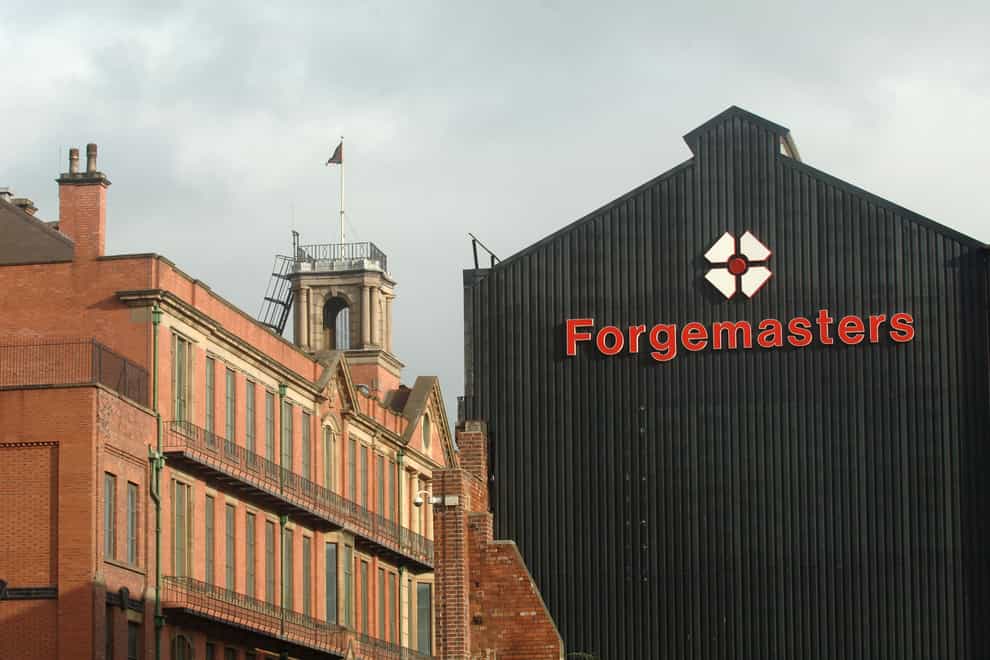 The Ministry of Defence is buying steel company Sheffield Forgemasters for £2.56m (Anna Gowthorpe/PA)