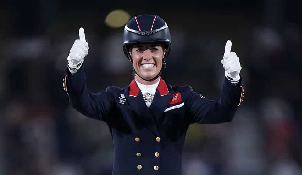 <p>Greatest ever! Charlotte Dujardin is most decorated British female Olympian</p>
