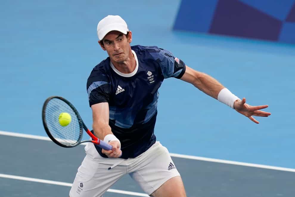 Andy Murray saw his hopes of another Olympic medal end in Tokyo (Patrick Semansky/AP)