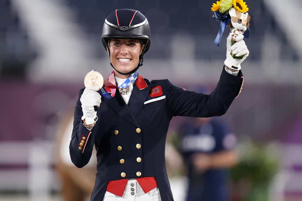 British Olympic medal record-breaker Charlotte Dujardin (Danny Lawson/PA)