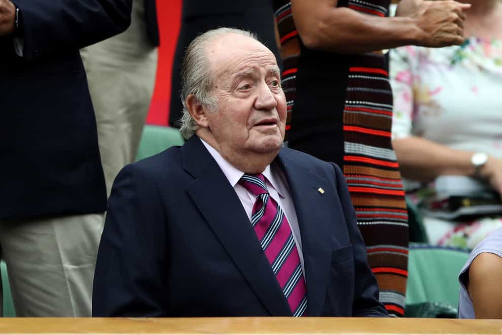 Juan Carlos left Spain last August to take up residence, at least temporarily, in the United Arab Emirates (John Walton/PA)