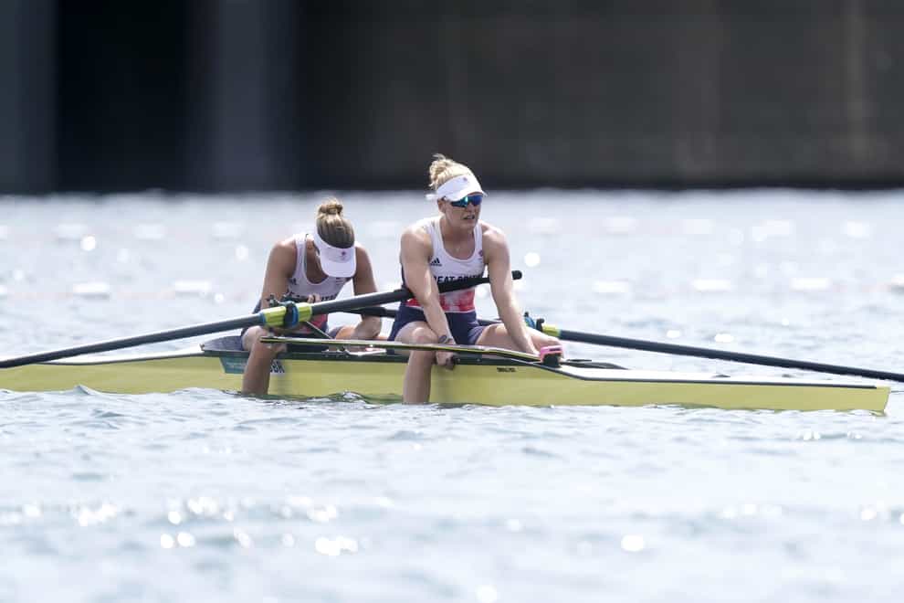 Comeback rower Helen Glover said she was proud to finish fourth with Polly Swann in the Olympic women’s pairs final and eager to return home to see her children (Danny Lawson/PA)