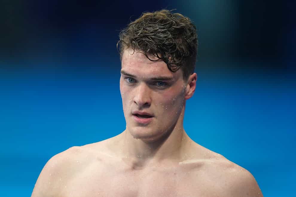 James Wilby finished sixth in the men’s 200m breaststroke final (Adam Davy/PA)
